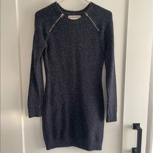 Abercrombie & Fitch Blue Sweater Dress